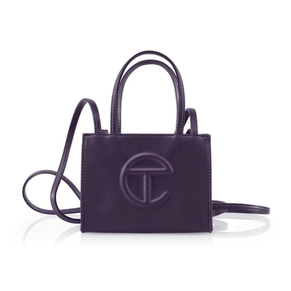 Telfar Small Shopping Bag in Eggplant NWOT